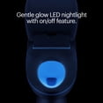 thumbnail image 5 of Brondell Bidet Toilet Seat S1400, Smart Toilet Seat, Dual Stainless-Steel, Self-Cleaning Nozzle With Clean Plus Technology, Endless Warm Water Bidet, Warm Air Dryer-Nightlight, Heated Seat, Elongated, 5 of 15