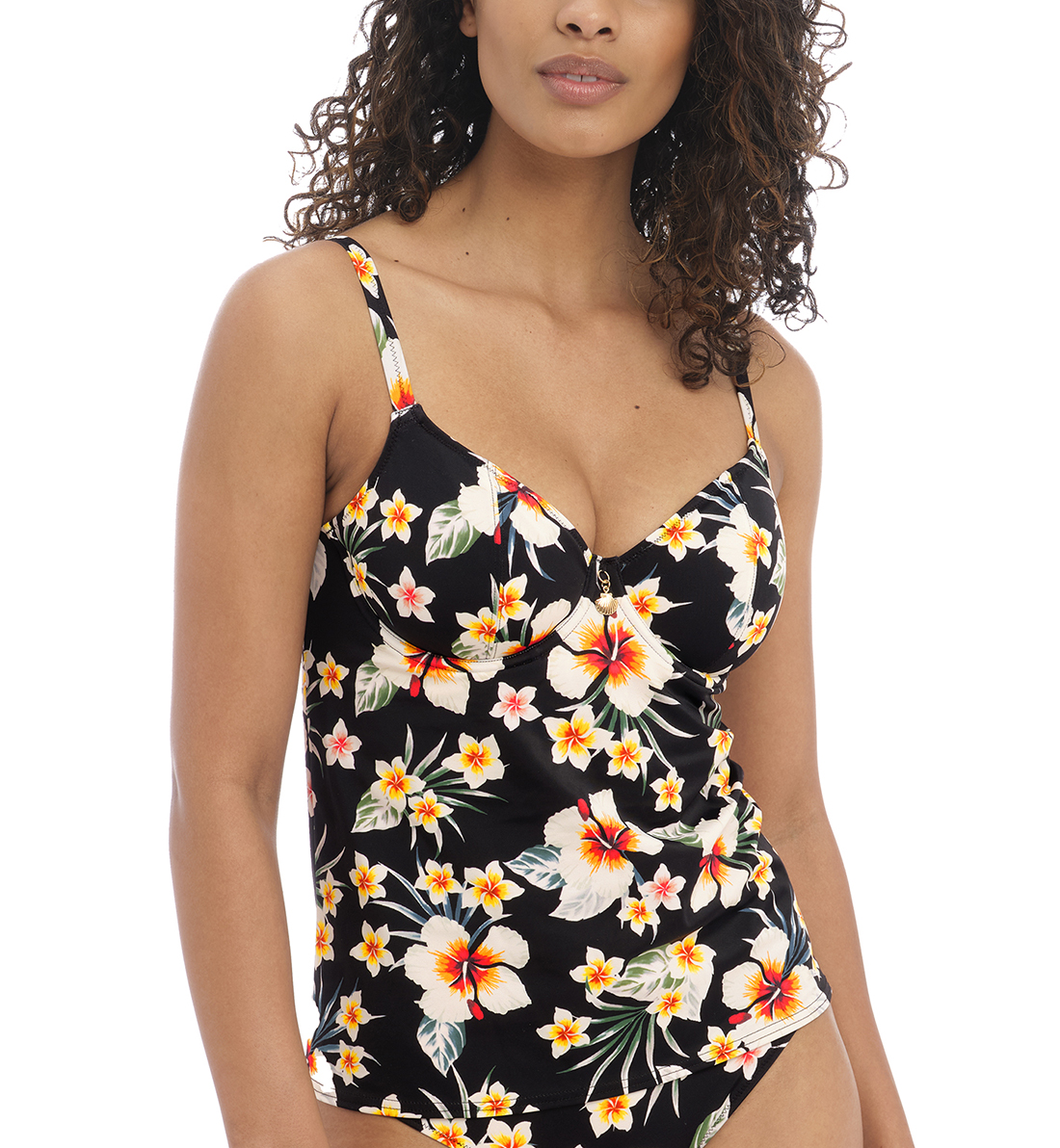 Freya Havana Sunrise Underwire Plunge Tankini (202756),36D,Multi -  Walmart.com