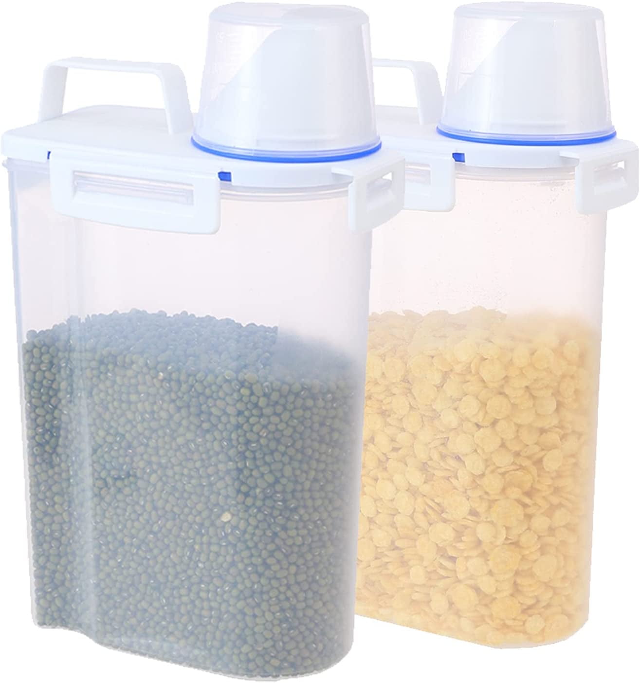PIKADINGNIS 2Pack Food Storage Containers with Lids Airtight and