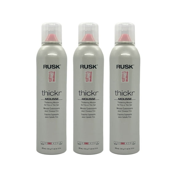 Rusk Thickr Thickening Mousse 8.8 Oz (Pack of 3)
