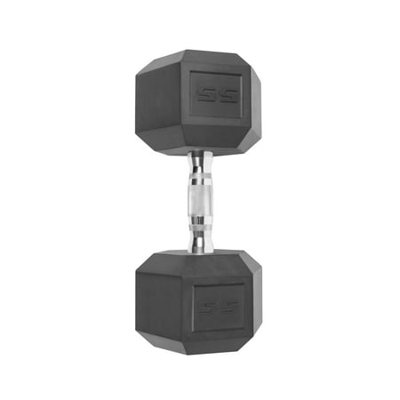 CAP Barbell  55lb Coated Hex Dumbbell  Single
