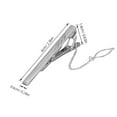 thumbnail image 2 of TABLZONE 2 Pcs Pince à Cravate en Métal Porte-Cravate Style Business pour Occasions Formelles, 2 of 8