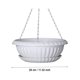 thumbnail image 3 of Maceta colgante con bandeja - Depósito de agua desmontable, soporte de cadena triangular, plástico - para salón, balcón y jardín, 3 of 6