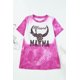 thumbnail image 1 of ABPHQTO Camiseta blanqueada con gráfico de toro occidental de Rose Blessed MAMA para mujer, 1 of 5