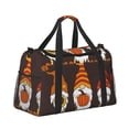 thumbnail image 2 of Balery Fall Gnomes Bolsa de Gimnasio para Mujeres, Bolsa de Viaje con Bolsillo Húmedo, Bolsa de Fin de Semana para Mujeres, Bolsa de Viaje Resistente al Agua, 2 of 7