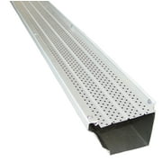 FlexxPoint 30 Year Gutter Cover System, White Residential 5" Gutter Guards, 5100ft
