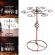thumbnail image 5 of Soporte de vidrio Soledad Estante de copas desmontable con Ganchos para encimera, 5 of 9