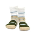 thumbnail image 5 of TeeHee Kids Boys Cotton Basic Crew Socks 12 Pair Pack (6-12 Months, Sold & Ruggy Stripe), 5 of 11