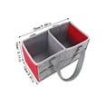 thumbnail image 2 of Soft Fabric Toniebox Carrying Case, Holds 30-40 Tonies Figures, Portable with Handle for Kids Travel Toy Storage and Protection, 2 of 3