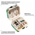 thumbnail image 2 of Panda Travel Portable Square Jewelry Display Case: Storage Solution for Rings, Earrings, Necklaces, Bracelets, and More! Ideal for Girls and Women: Jewelry Stand, Display, and Box in One, 2 of 6