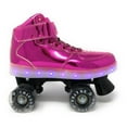 thumbnail image 1 of Chicago Skates Pulse LED Light Up Rollerskates, Pink, 1 of 5