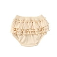 thumbnail image 6 of Kiapeise Baby Girls Summer Ruffle Short Print Frilled PP Triangle Pants, 6 of 9