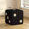 thumbnail image 2 of YOTQUSKI Dice Cube Chair, Ottoman Footrest Stool, Funky Foot Rest Stool, Ottoman Stool Chair for Vanity Living Room, Bedroom & Kid’s Room, 2 of 3