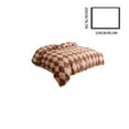 thumbnail image 3 of Coffee Summer Twin Comforter Cover Friendly Brushed All Seasons Soft Bedding Double Duvet Cover Fresh Patterns Polyester Material Fade Resistant Easy Care Machine Washable For Bedroom Home, 3 of 7