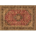 thumbnail image 1 of Ahgly Company Indoor Rectangle Medallion Brown Traditional Area Rugs, 2' x 3', 1 of 4