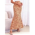 thumbnail image 4 of PRETTYGARDEN Maxi Skirts for Women Summer Flowy High Waisted Polka Dot Mermaid Office Work Spring Fashion Long Skirt, 4 of 7
