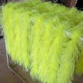 thumbnail image 2 of 2Meters Fluffy Ostrich Feather Boa Scarf 2/4/6/10/15Ply Wedding Natural Crafts Plumas Christmas Party Decor Sewing Accessories, 2 of 4