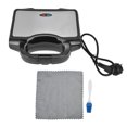 thumbnail image 1 of Máquina para hacer Panini de doble cara, 750W, prensa Panini, parrilla, máquina de desayuno para carne, enchufe europeo de 220-240V, 1 of 5