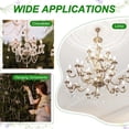 thumbnail image 6 of Uxcell 150Pcs Chandelier Connector Clip, 33mm/1.3" Copper Crystal Chandelier Pin, Lamp Connectors Clips Replacement for Fastening Crystals Lamp Ceiling Light Parts, Golden, 6 of 6