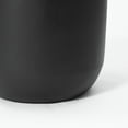 thumbnail image 6 of LuxenHome 14.6-Inch Round Smooth Finish Black MgO Planter, 6 of 7