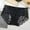 Black, variant on Xucatan 4 Pcs Womens Panties By The Pack Seamless Sheen Underwear, Women's Trim Panties, Breathable Comfort Fit Briefs