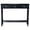 Black, variant on Urbanest Modern Burlington Console Table with 3 Drawers (Solid Wood, Black)
