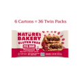 thumbnail image 3 of Nature’s Bakery Gluten Free Fig Bars, Raspberry, Real Fruit, Vegan, Non-GMO, Snack bar, 6 boxes with 6 twin packs (36 twin packs), 3 of 5