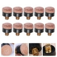 thumbnail image 6 of Hemobllo 20Pcs Easy Install Brown Screw on Cue Tips for Pool and Snooker Cues, 6 of 8