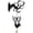 A001- Black A, variant on Halloween Outdoor Hanging Decorations Spooky Metal Black Cat Wall Decor Gothic Silhouette Hanging Ornament for Porch Entryway Halloween Party Display, 1 Pack