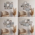 thumbnail image 4 of HAUS AND HUES Black Oak Gallery Wall Frames 10 Pack - Tabletop Picture & Photo Frames Set with Two 8x10, Four 5x7, Four 4x6 - Includes American Oak, Shatterproof Plexi - Ideal for Home or Office, 4 of 4