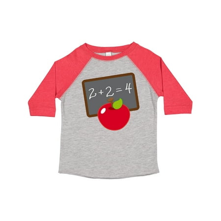 

Inktastic Chalkboard and Apple School Gift Toddler Boy or Toddler Girl T-Shirt