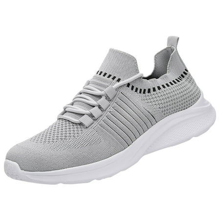 

Luiyenes Men Shoes Summer Lightweight Breathable Lace Up Casual Shoes Casual Running Shoes