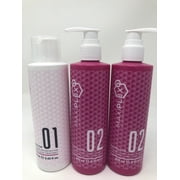 MAXIPLEX Professional Kit - New Advanced Technology with Keratin and Argan Oil