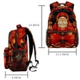 thumbnail image 2 of Lightweight Backpack Chinese God of Wealth School Bag Travel Laptop Daypack for Men Women Casual Rucksack, 2 of 6