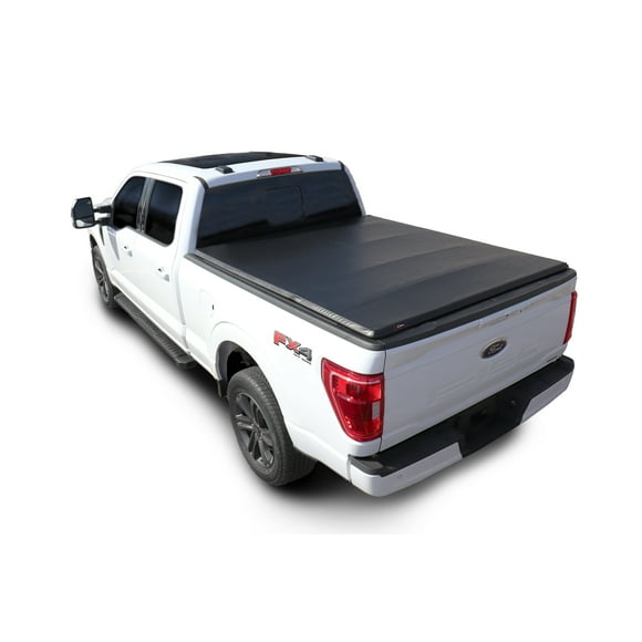 Enthuze Soft Tri-Fold Tonneau Cover For 2002-2008 Ram 6'5" Bed