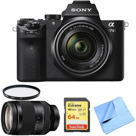 Alpha a7II Mirrorless Camera with Lens