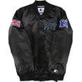 thumbnail image 2 of STARTER Mens Carolina Panthers Varsity Jacket, Black, X-Large, 2 of 4