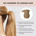 thumbnail image 4 of Kitsch Pro Ponyfull Ponytail Holder, Hair Tie, Blonde (1 Pack), 4 of 8