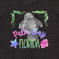thumbnail image 4 of Inktastic Palm Bay Florida Cute Swimming Manatee Women's Plus Size T-Shirt, 4 of 5