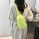 thumbnail image 5 of Riñonera Informal Con Forma Nube Bolso Pecho Acolchado para Mujer Hobo Suave, 5 of 9