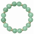 thumbnail image 2 of 10mm Natural Cordierite Gemstone Stretch Bracelet - Round Beaded Unisex Healing Jewelry - 7" Adjustable Rock Stone Beads for Women & Men, 2 of 7