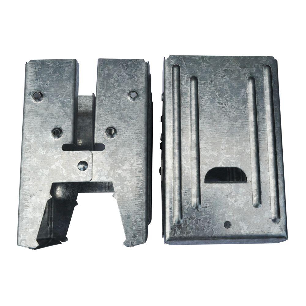 HDX 5.5 in. 10-Compartment Sawhorse Bracket Sh107