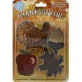 thumbnail image 2 of R&M International Thanksgiving 4PC Cookie Cutter Set Carded, 2 of 2