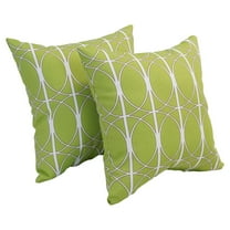Blazing Needles 17-inch Square Polyester Outdoor Throw Pillows (Set of 2) 9910-S2-OD-169