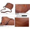 thumbnail image 4 of CHAO Bolsos de hombro de cuero suave para mujer, bolso cruzado informal clásico para mujer, 4 of 5