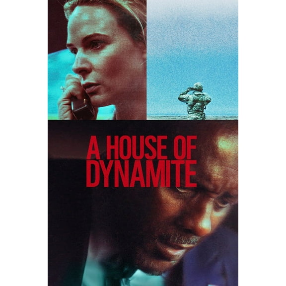 A House of Dynamite (2025) Movie DVD - Drama, Thriller