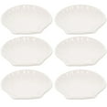 thumbnail image 4 of ColoMX Plato de cerámica con diseño de vieira, bandeja de frutas secas, aperitivos, plato de comida occidental para fiesta en casa (diámetro 9cm), 6 uds., 4 of 8
