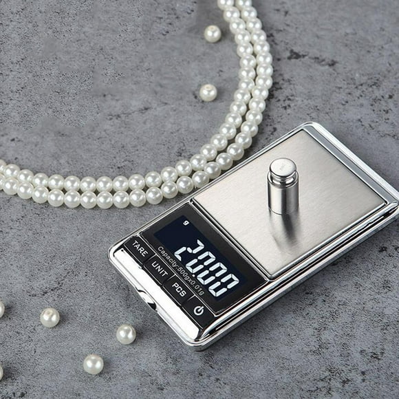 Mini portátil electrónico digital de la exhibición del LCD de la del bolsillo para el oro que pesa la joyería 001-100 g Macarena Báscula de bolsillo digital