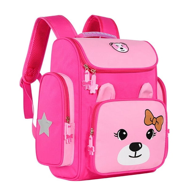 Mochila escolar con dibujos animados en 3D para niño y niña, morral escolar ligero e impermeable para guardería primaria Fivean unisex