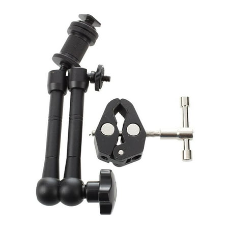 

11 Inch Friction Articulating Arm + Super Clamp Plier Clip for DSLR